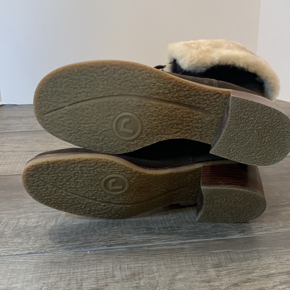 Rockport suede and faux fur boots size 8 1/2 - Picture 6 of 8